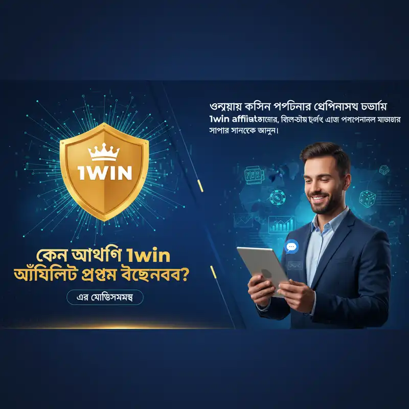 1win affiliate প্রোগ্রামের সুবিধাসমূহ এবং বিশেষ ফিচার